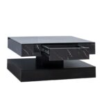 6.93IN High LED Coffee Table,Modern Coffee Table For Living Room,Living Room Tables,Large Living Room Furniture,LED Lights - Image 2