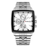 Six-hand Multi-function Sports Steel-band Watch - Image 3