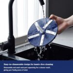 Ormos Electric Grape Peeling Machine - Automatic Garlic & Tomato Peeler, Rechargeable Fruit Skin Remover Tool For Small Fruits, Home Kitchen Gadget-Blue - Image 3