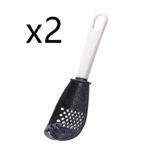 Multifunctional Slotted Spoon Grinding Cooking Spoon Mashed Auxiliary Food Ginger Garlic Spoon Press Potatoe Stir-frying Spatula Kitchen Gadget - Image 2