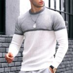 New Men's T-shirt Round Neck Casual Fashion Top Large - Image 5