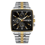 Six-hand Multi-function Sports Steel-band Watch - Image 7