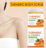 Turmeric Body Cleanser Facial Scrub Cleansing Oil Control Blackhead Remover Shrink Pores Skin Care Body Care - Image 8