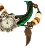 Beautiful Bohemian Style Retro Handmade Leather Angel Wing Women's Watches - Image 3