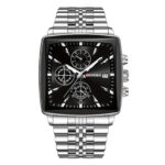 Six-hand Multi-function Sports Steel-band Watch - Image 5